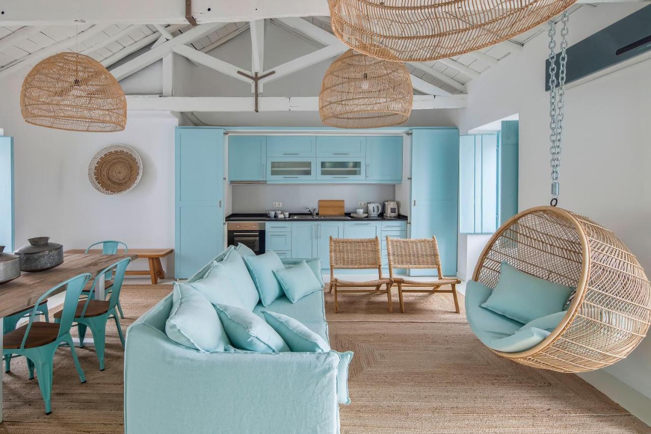 アルカセル・ド・サルCasa Azul Do Olivalアパートメント エクステリア 写真